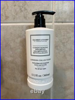 Gilchrist & Soames London Collection Conditioning Shampoo Revitalisant Lot of 12