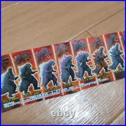 Godzilla Chronicle HG Figure 50th 1954-2004 All 15 Types Set Lot Gacha jp