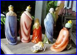 Goebel 10 Piece Nativity Set, Large Figurines, Mint Cond. Checkout All Pictures