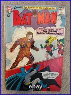 Golden Age Batman Lot 117 125 126 128 129 140 159 186