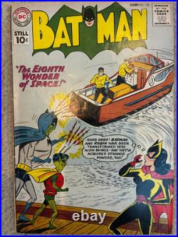 Golden Age Batman Lot 117 125 126 128 129 140 159 186