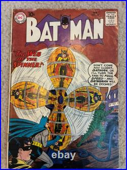 Golden Age Batman Lot 117 125 126 128 129 140 159 186