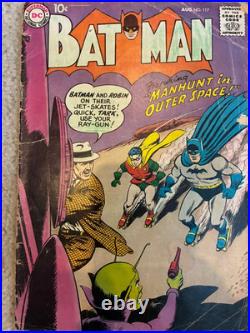 Golden Age Batman Lot 117 125 126 128 129 140 159 186