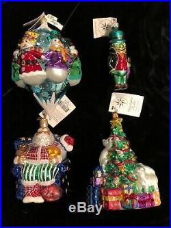 Gorgeous Lot 25 Christopher Radko Christmas Ornaments All With Tags & Many With Box