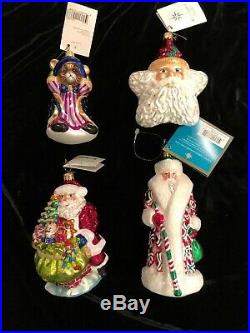 Gorgeous Lot 25 Christopher Radko Christmas Ornaments All With Tags & Many With Box