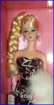 Gorgeous Silkstone Barbie 45th Anniversary Nrfb Near Mint Box All Paperwork New