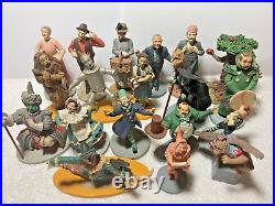 Group of WIZARD OF OZ Franklin Mint Figures INCOMPLETE