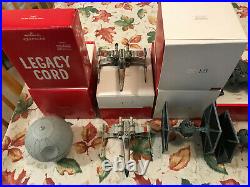 HALLMARK ORNAMENTS STAR WARS STORYTELLERS LOT OF ALL 8 W Power Cord