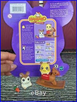 HAMTARO LOT Ham-Ham House In Box AND ALL 8 Hamster Playsets Hasbro 2002