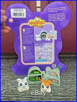 HAMTARO LOT Ham-Ham House In Box AND ALL 8 Hamster Playsets Hasbro 2002