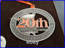 HOOTERS RESTAURANT 20th ANNIVERSARY & MORE LOT 10 ITEM! SEE ALL PHOTOS