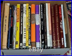 HUGE 100s RAILROAD lot books 300 150+ All Color PRR NYC UP Steam Trackside RARE