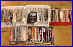 HUGE Autographed Signed Book Lot Of 63 ALL SIGNED HCDJ / PB POPULAR RARE MIXED