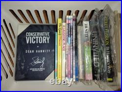 HUGE Autographed Signed Book Lot Of 63 ALL SIGNED HCDJ / PB POPULAR RARE MIXED