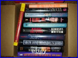 HUGE Autographed Signed Book Lot Of 63 ALL SIGNED HCDJ / PB POPULAR RARE MIXED