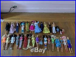 HUGE BARBIE Doll Lot of 28! Many Collectibles! All Barbies are fully clothed