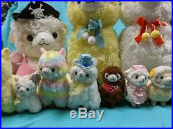 HUGE LOT Alpacasso/Arpakasso/ Amuse Plush ALL LEGIT WITH TAGS RARE FINDS