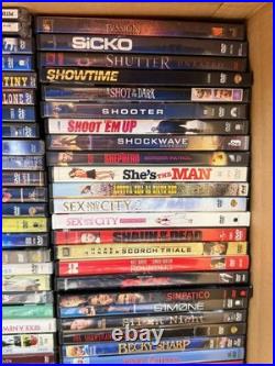 HUGE LOT OF 150 DVDS DVD Video/Movie Collection All Great Titles! RESELL