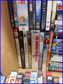HUGE LOT OF 150 DVDS DVD Video/Movie Collection All Great Titles! RESELL