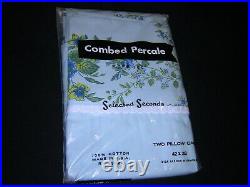 HUGE LOT of 26 Vintage Pillowcases & Sheets ALL COTTON & ALL NEW IN PKG Variety