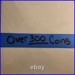 HUGE! Lot World Coin Collection Over 300 Coins All Different Countries