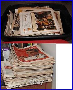 HUGE Lot of 3180+ Advertising Print Ads, All Products, 1920s-60s Great 4 Resell