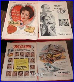 HUGE Lot of 3180+ Advertising Print Ads, All Products, 1920s-60s Great 4 Resell