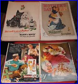 HUGE Lot of 3180+ Advertising Print Ads, All Products, 1920s-60s Great 4 Resell