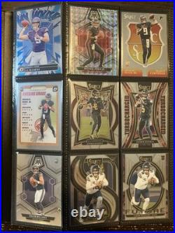 HUGE NFL LOT 340 SPORTS CARD COLLECTION LOT All ROOKIES Prizm # Auto Patch