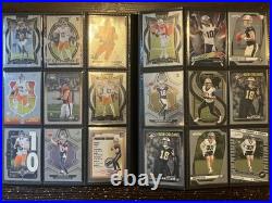 HUGE NFL LOT 340 SPORTS CARD COLLECTION LOT All ROOKIES Prizm # Auto Patch