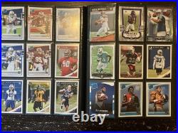 HUGE NFL LOT 340 SPORTS CARD COLLECTION LOT All ROOKIES Prizm # Auto Patch