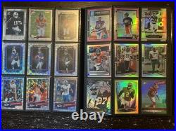 HUGE NFL LOT 340 SPORTS CARD COLLECTION LOT All ROOKIES Prizm # Auto Patch