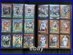HUGE NFL LOT 340 SPORTS CARD COLLECTION LOT All ROOKIES Prizm # Auto Patch