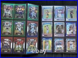 HUGE NFL LOT 340 SPORTS CARD COLLECTION LOT All ROOKIES Prizm # Auto Patch