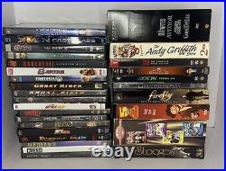 HUGE Wholesale Lot Collection 190+ DVD/blue ray sci-fi Animated, Complete Sets