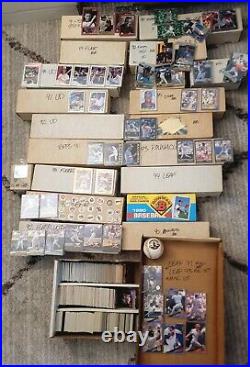 HUGE baseball card collection lot 1000+ cards. Over 16 complete sets. All NM