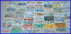 HUGE lot of 67 US License plates All different designs
