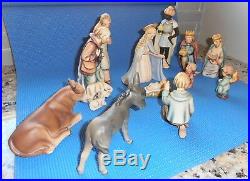 HUMMEL Goebel 13PC NATIVITY SET ALL PIECES ARE IN MINT CONDITION
