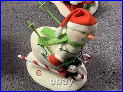 Hallmark Jingle Pals Animated Musical Plush Snowman Christmas Lot 8 All Working