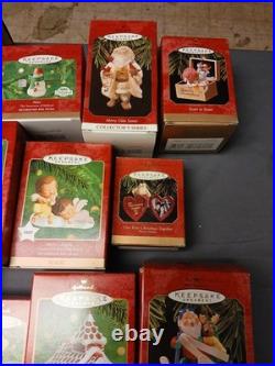 Hallmark Keepsake Collection Lot of 60 Ornaments 1990' With Boxes