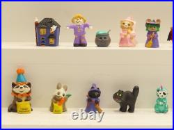 Hallmark Merry Miniatures Halloween Lot of 18 LN 7193