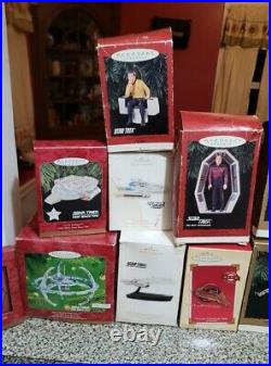 Hallmark Ornament Star Trek 21 Piece Lot All Nearly New In Boxes 10DAY AUCTION