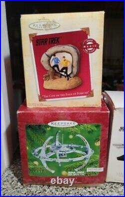Hallmark Ornament Star Trek 21 Piece Lot All Nearly New In Boxes 10DAY AUCTION