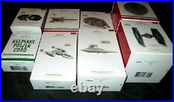 Hallmark Ornaments Star Wars Storytellers Lot Of All 7power Cordboxes Good Tag