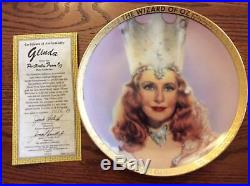 Hamilton Collection, Wizard of Oz Portrait series, all 8 plates Mint cond, RARE
