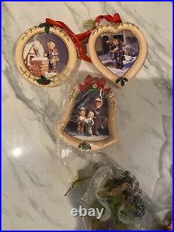 Hard To Find Vintage Christmas Ornaments All New 19 Pieces RARE Danbury Mint