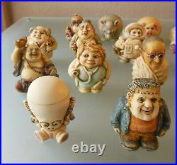 Harmony Kingdom Group of 22 Mint Hard Bodies Pot Bellys All Retired Set of 22