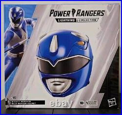 Hasbro F5157 Blue Ranger Helmet Blue/Silver (NEW IN BOX)