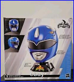 Hasbro F5157 Blue Ranger Helmet Blue/Silver (NEW IN BOX)