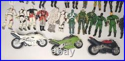 Hasbro GI Joe & Cobra & Motorcycle Collection HUGE! Figures Lot of HTF! 39